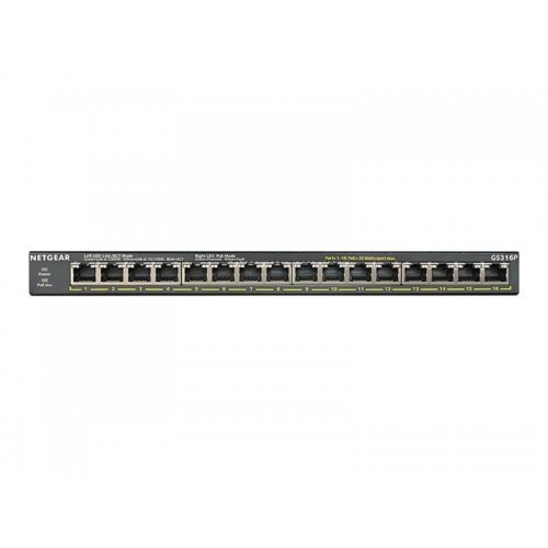 Суич Netgear GS316P-100EUS (снимка 3)