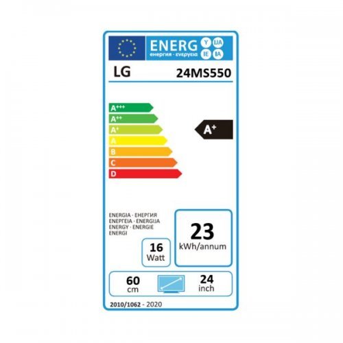 Монитор LG 24MS550-B (снимка 7)