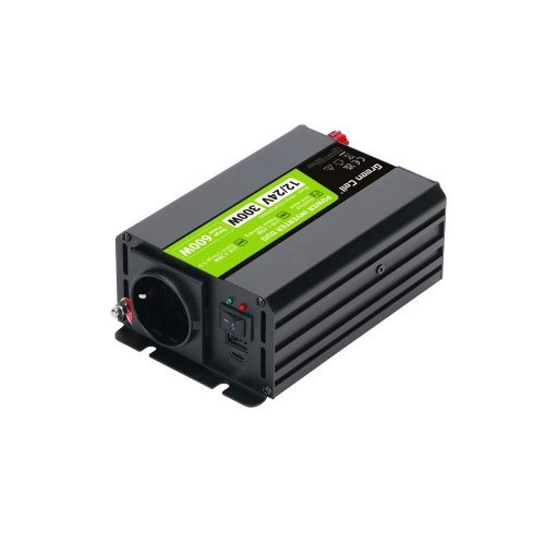 UPS устройство GREEN CELL GC-INV-12V-24V-300W-DUO (снимка 6)