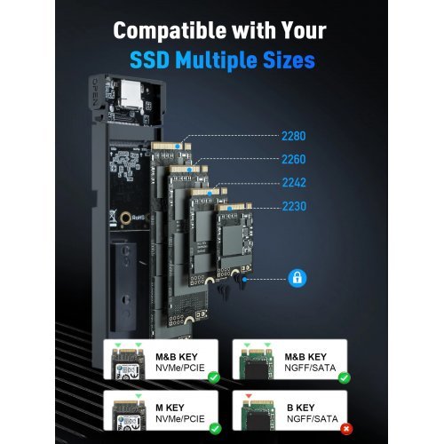 Кутия за диск VCom CU850SN (снимка 10)