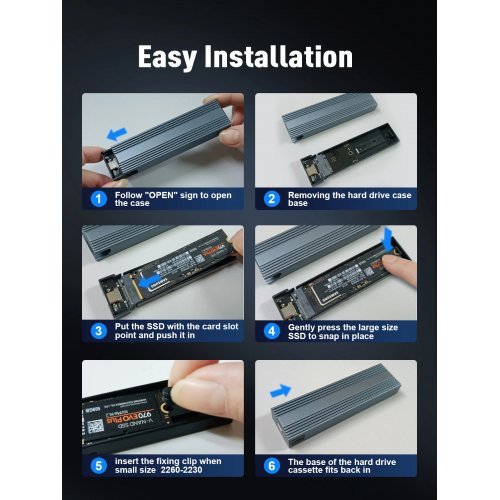 Кутия за диск VCom CU850N (снимка 8)