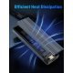 Кутия за диск VCom CU850N