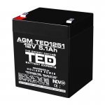 Батерия TED ELECTRIC TED-12V-5AH