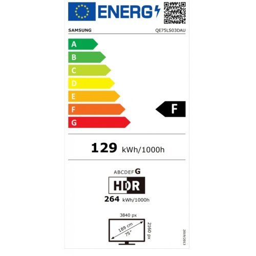 Телевизор Samsung QE75LS03DAUXXH (снимка 13)