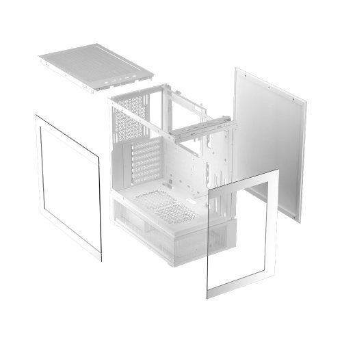 Компютърна кутия 1stPlayer Mi7-A-WH-2F1R-W-1F1-W (снимка 9)