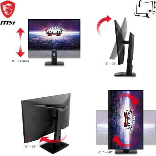 Монитор MSI G274QPX 9S6-3CC29H-040 (снимка 7)