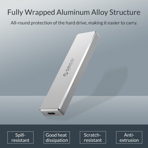 Кутия за диск Orico PCM2-C3-SV (снимка 10)