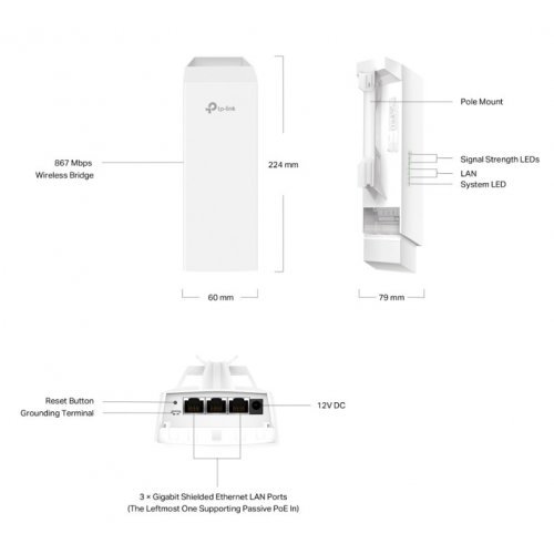 Access Point TP-Link EAP211-Bridge KIT (снимка 10)