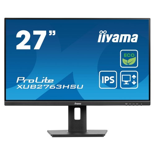 Монитор iiyama XUB2763HSU-B1 (снимка 1)