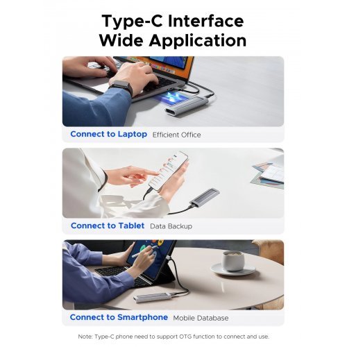 Кутия за диск Orico AXM2S-G2-GY-BP (снимка 5)