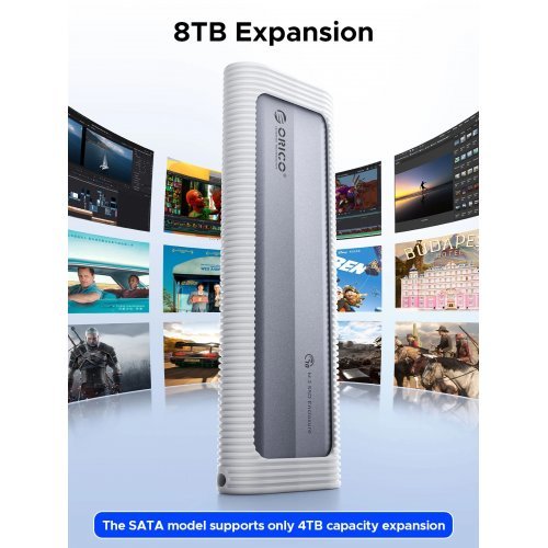 Кутия за диск Orico AXM2S-G2-GY-BP (снимка 6)