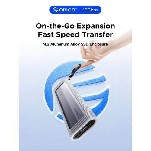 Кутия за диск Orico AXM2-G2-GY-BP (снимка 3)