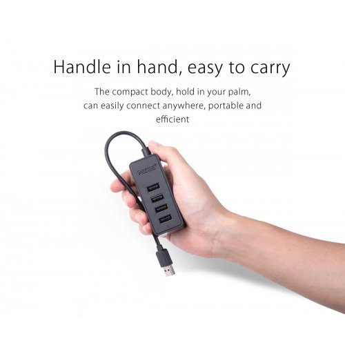 USB хъб Orico W5P-U2-100-BK-EP-HW (снимка 10)
