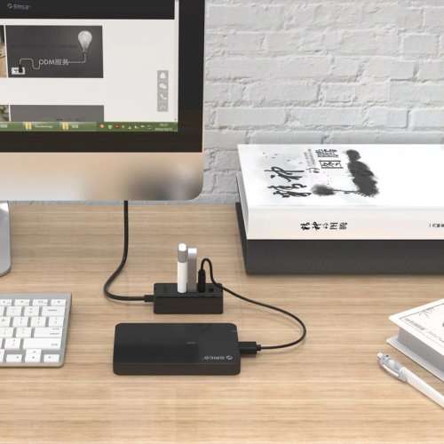 USB хъб Orico W5P-U2-030-BK-EP-HW (снимка 5)