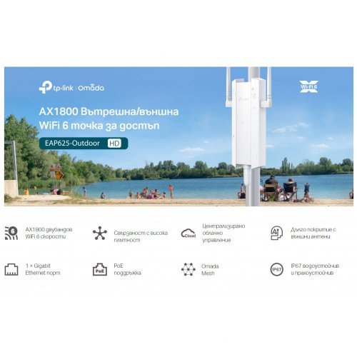 Access Point TP-Link EAP625-Outdoor HD (снимка 8)