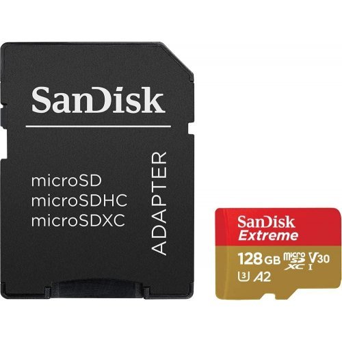 Флаш карта SanDisk Extreme SDSQXAA-128G-GN6AA (снимка 3)