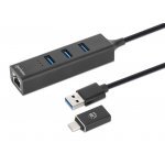 USB хъб Manhattan 180894