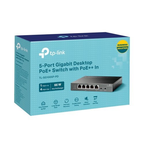 Суич TP-Link TL-SG1005P-PD (снимка 5)