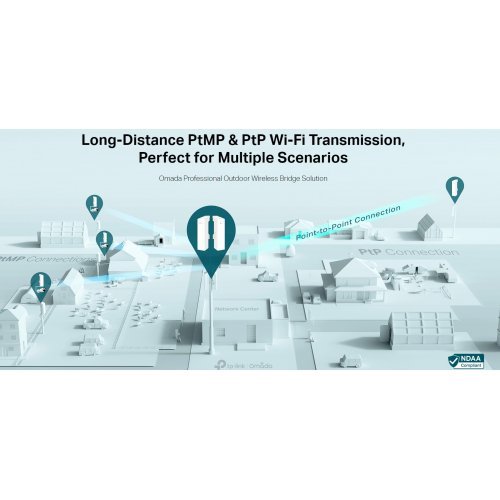 Access Point TP-Link EAP215-Bridge KIT (снимка 4)