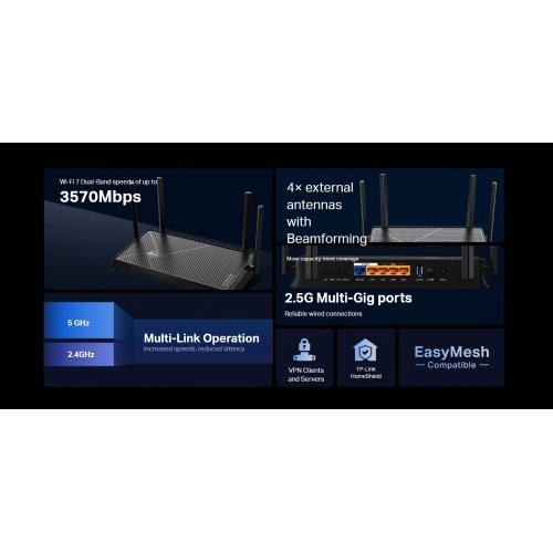 Безжичен рутер TP-Link Archer BE230 (снимка 5)