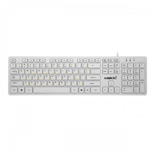 Клавиатура Makki MAKKI-KB-C14-WH (снимка 2)