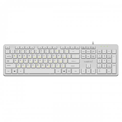 Клавиатура Makki MAKKI-KB-C14-WH (снимка 5)