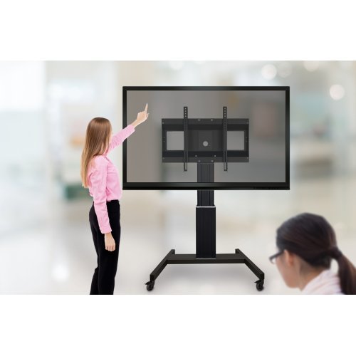 Стойки и стендове > NEOMOUNTS BY NEWSTAR Motorised Mobile Floor Stand PLASMA-M2500BLACK (снимка 5)