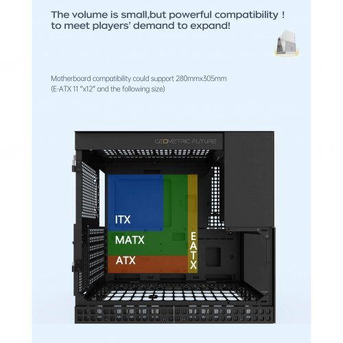 Компютърна кутия Geometric Future 1AM4CBBK00100 (снимка 9)