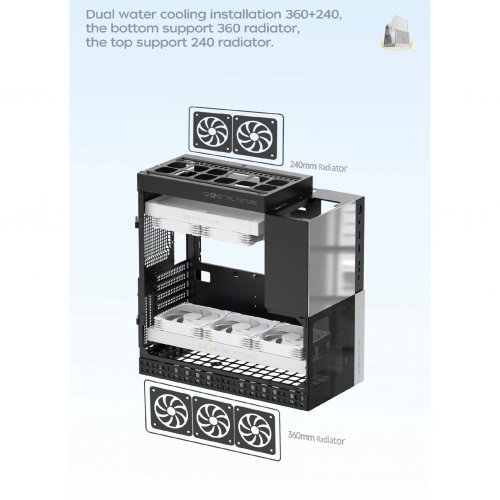 Компютърна кутия Geometric Future 1AM4CBBK00100 (снимка 12)