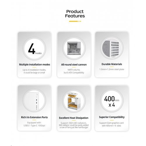 Компютърна кутия Geometric Future 1AM4LCWT00100 (снимка 7)