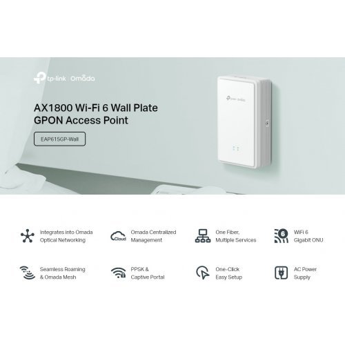 Access Point TP-Link EAP615GP-Wall (снимка 6)