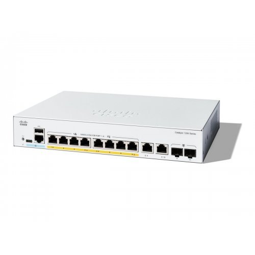 Суич Cisco Catalyst C1300-8FP-2G (снимка 1)