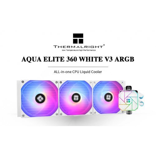 Охлаждане Thermalright AQUA-ELITE-360-WH-ARGB-V3 (снимка 9)