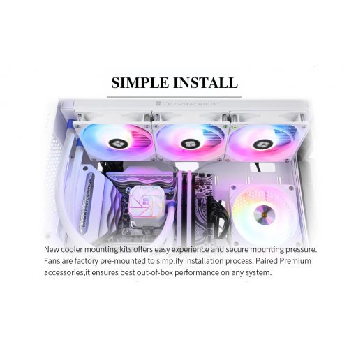 Охлаждане Thermalright AQUA-ELITE-360-WH-ARGB-V3 (снимка 12)