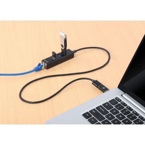USB хъб Manhattan 180894 (снимка 4)
