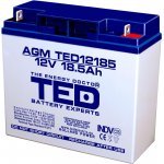 Батерия TED ELECTRIC TED-12V-18.5-AGM