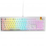 Клавиатура Glorious GLO-KB-GMMK3-100-PB-HE-W-WHT-US