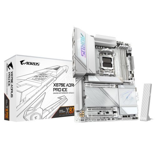 Дънна платка Gigabyte X870E AORUS PRO ICE (снимка 6)