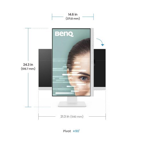 Монитор BenQ 9H.LMLLB.QBE (снимка 8)
