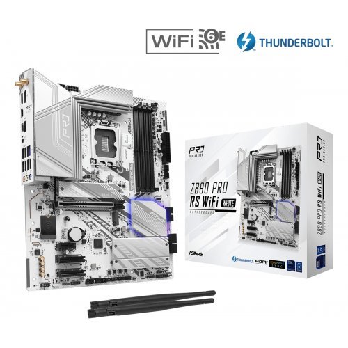 Дънна платка ASRock Z890 PRO RS WIFI WHITE (снимка 1)