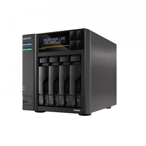 NAS устройство Asus AS6804T (снимка 2)