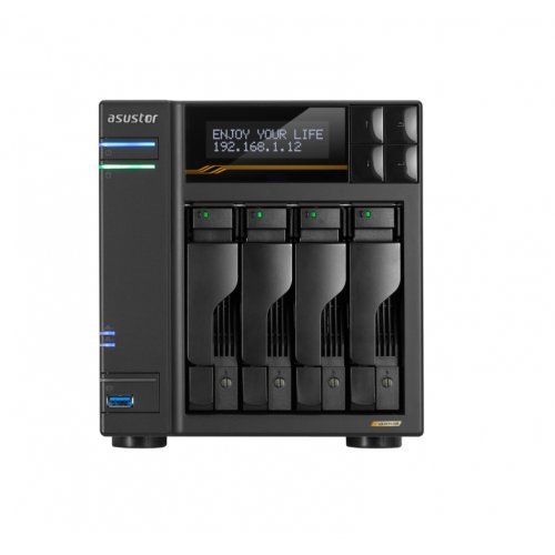 NAS устройство Asus AS6804T (снимка 3)
