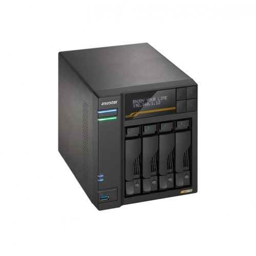 NAS устройство Asus AS6804T (снимка 4)