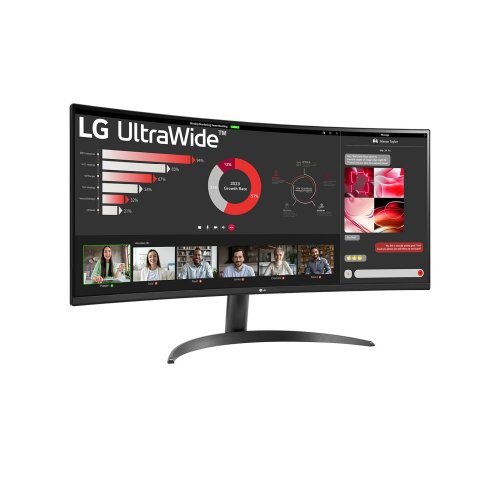 Монитор LG 34WR50QK-B (снимка 3)