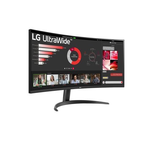 Монитор LG 34WR50QK-B (снимка 4)