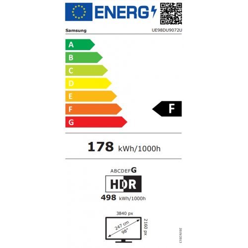 Телевизор Samsung UE98DU9072UXXH (снимка 4)