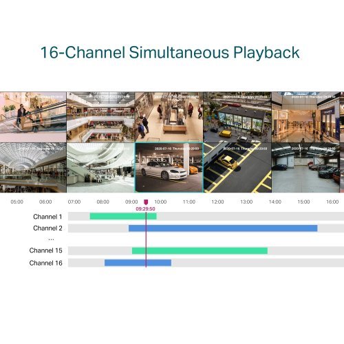 Мрежов видео рекордер TP-Link VIGI NVR2016H-16MP (снимка 2)