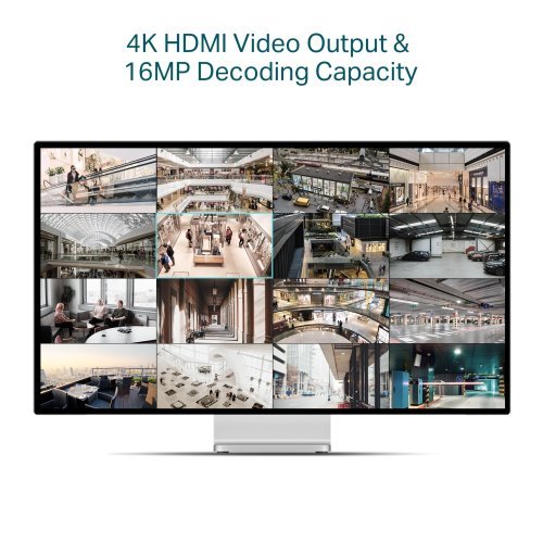 Мрежов видео рекордер TP-Link VIGI NVR2016H-16MP (снимка 4)