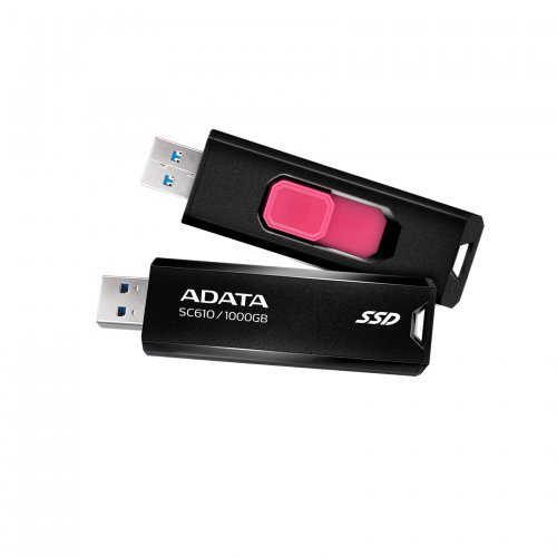 Твърд диск Adata SC610-1000G-CBK/RD (снимка 5)