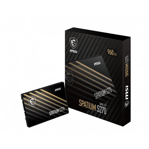 SSD MSI SPATIUM S270 SATA 2.5 960GB S78-440P130-P83 (снимка 1)